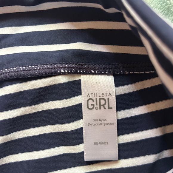 Kids Athleta Striped leggings; Size: XL/14 - Picture 5 of 6